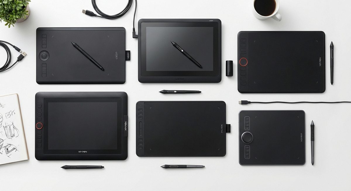 Grafiktablett Test 2026 - Die besten Zeichentabletts im Vergleich